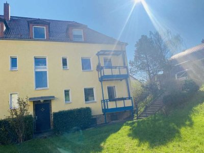 Frisch sanierte 3-Zimmer-Wohnung mit Balkon + Garten