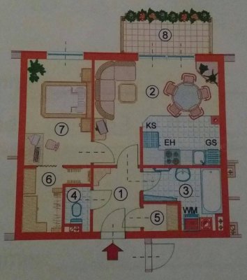 Zweizimmerwohnung in Strasshof provisionsfrei