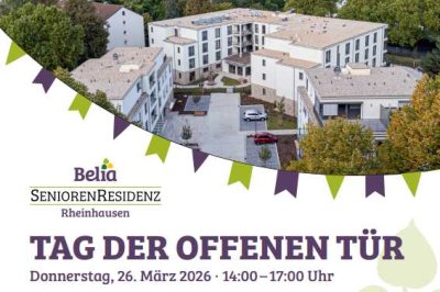 Wohnen über den Dächern - Stilvolle, helle 2-Zi.-Seniorenwohnung mit  Aufzug und Dachterrasse