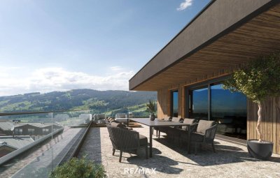 Exklusives Penthouse in sonniger Ruhelage mit Bergblick - Erstbezug