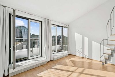 Helles Dachgeschoss-Apartment, Dachauer Str. 27 (zum Innenhof/Südwest), am Puls der Maxvorstadt