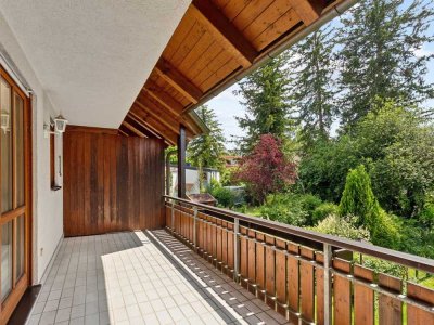 Familien aufgepasst! 5-Zimmer-Maisonettewohnung mit Südwest-Balkon und Gartenanteil in Gröbenzell