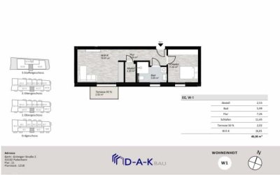 Neuwertige 2-Zimmer EG  Wohnung mitten in Paderborn