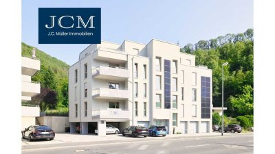 Neubau- 2,5 ZKB Penthousewohnung mit Aufzug, Terrasse, EBK u. überdachtem Stellplatz in Bad Ems
