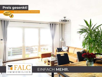 Neuer Preis!  Gepflegte 3-Zimmer-Wohlfühloase mit Balkon & moderner Ausstattung