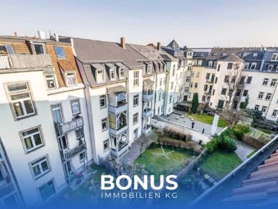 Schicke 2-Zimmer-ETW über den Dächern von Dresden-Pieschen * ca. 58 m² * solide vermietet *