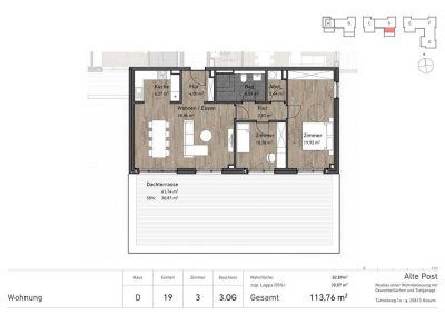 Willkommen im Wohnquartier "Alte Post"  - Neubau von 107 Wohneinheiten