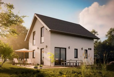 NEUBAU: kompaktes Einfamilienhaus aus Holz in traumhafter Ortsrandlage zwischen Ammersee und Allgäu