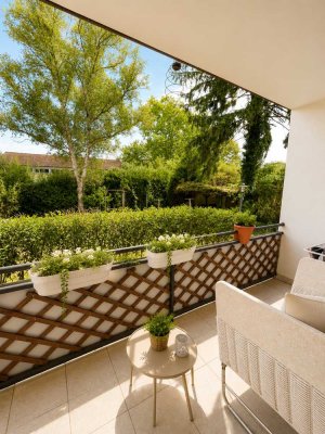 GÜNSTIGES 2 ZI APARTMENT MIT BALKON & GARTEN - IN DÜSSELDORF