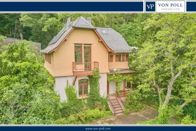 REDUZIERT: Denkmalgeschützte Villa direkt am Waldrand in Trautheim
