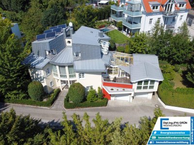 Erstklassige Villa in exklusiver Lage in Privatstraße am Linzer Pöstlingberg