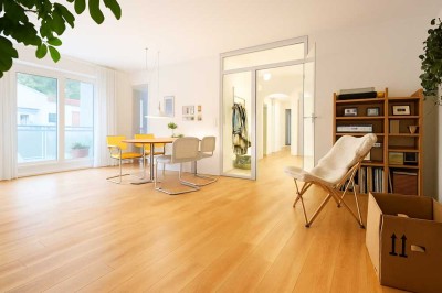 Wunderschöne 3-Zimmer-Wohnung mit TG-Stellplatz und zwei Balkonen!