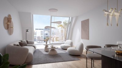 THE TEMPTATION - 3-Zimmer-Wohnung mit tollem Südbalkon - Idealer Grundriss