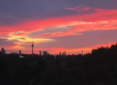 Stilvolles Penthouse mit Skylineblick