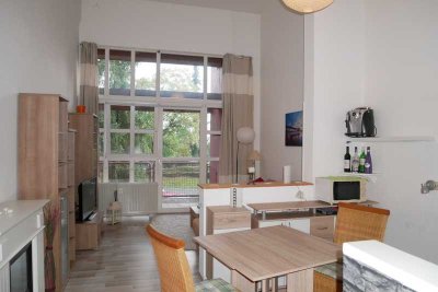 „Schöne 2-Zimmer-Maisonette-Wohnung, komplett möbliert“