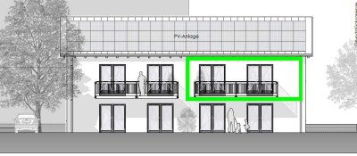 Schöne 3-Zimmer-Neubau-Wohnung Erstbezug