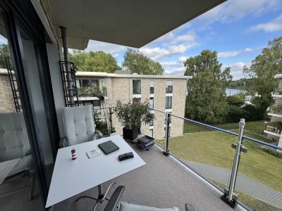 Exklusive Eigentumswohnung mit unverbaubarem Traveblick und Süd-Balkon
