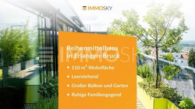 Familienfreundliches Reihenhaus mit Garten in Erlangen-Bruck
