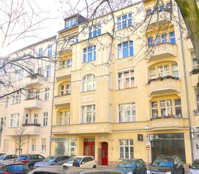 Rohdiamant: Mommsenstraße / Ecke Waitzstr. = bezugsfreie 4,5-Zi. Altbau-ETW