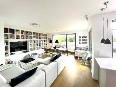Schwabing-Nord: Modernes Penthouse direkt am Park