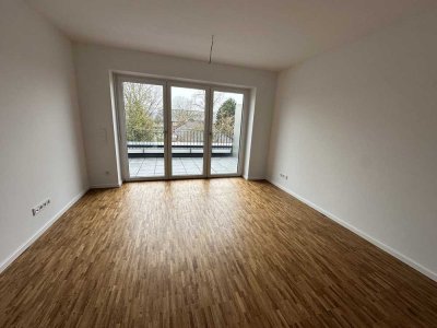 Exklusives 1,5-Zimmer Apartment mit Dachterrasse in Münster-Uppenberg, Erstbezug