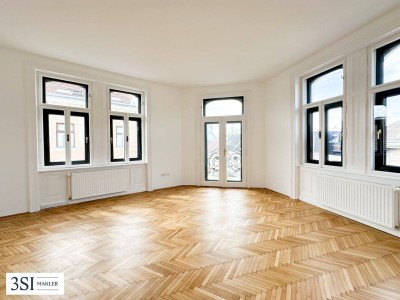 Stilvolle 4-Zimmer Wohnung in prachtvollem Gründerzeithaus
