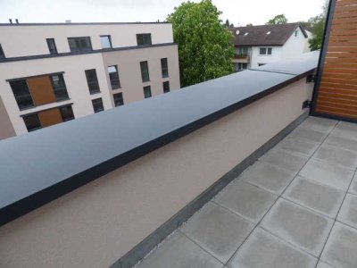 Stilvolle 2-Zi.-Penthouse-Wohnung BEFRISTET mit EBK & Terrasse im Neubaugebiet von Emmendingen