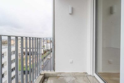 2-Zimmer-Wohlfühlwohnung mit sonnigem Balkon und moderner Wohnküche auf 58m²