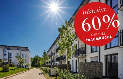 Reine Kapitalanlage: 3-Zimmer-Gartenwohnung + 60 % Rabatt auf Wunschküche