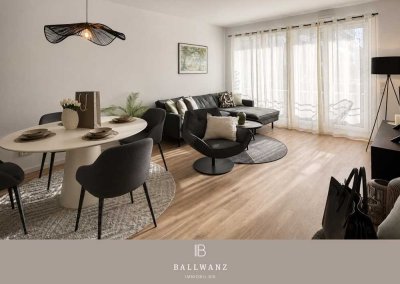 Neubaucharme: Stilvolle 3-Zimmer-Wohnung im PARKTRIO