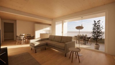 Die Familienoase - helle 3-Zimmer Wohnung mit einem Traumgarten