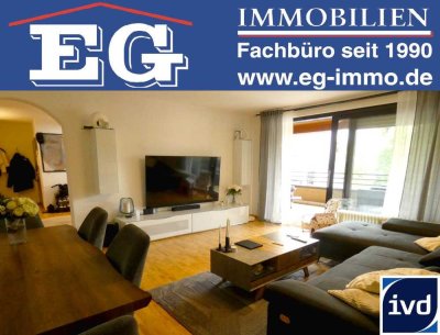 Helle 3-Zimmer-Wohnung mit Balkon, EBK &amp; Carport