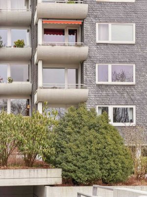 Lichtdurchflutete 2,5-Zi.-ETW mit TG-Stellplatz und Naturschutzblick in Erkrath-Hochdahl
