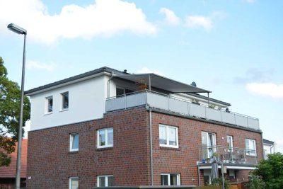 Neuwertige Penthouse-Wohnung 95qm mit 4 Zimmern sowie Dachterrasse und EBK in Delmenhorst