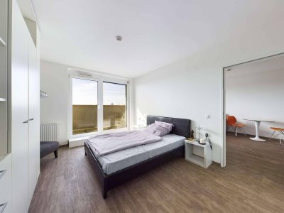 DIE ZIMMEREI | Möblierte 2-Zimmer-Wohnung mit Balkon zentral in der Leopoldstadt| Maxi Bude
