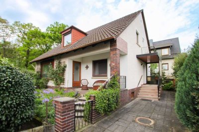 In Waldrandlage und doch mitten in Wolfsburg! Einfamilienhaus mit idyllischem Garten.