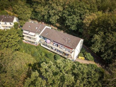 mit Lahnblick: 2-Zimmer-Erdgeschoss-Wohnung mit Balkon in Bad Ems