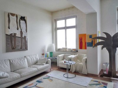 Exklusive Maisonette-Wohnung mit Südbalkon und Blick in den Palmschen Park!