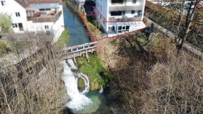 Erfrischendes Wohnerlebnis am Flussufer: Herrliche 2,5-Zimmerwohnung in Blaustein