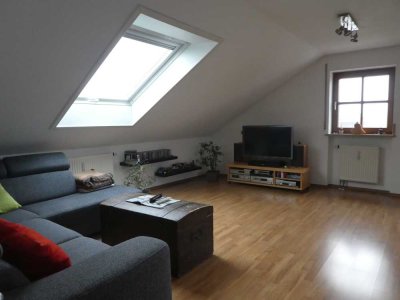 2,5-Zimmer-Dachgeschosswohnung für Einzelperson