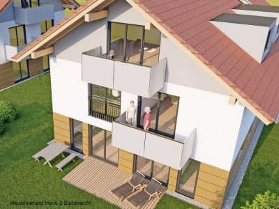Neubauprojekt: Großzügige 4-Zimmer Wohnung mit Süd- und Westbalkon