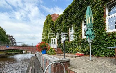 Gaststätte mit Saal und Zimmervermietung in direkter Wasserlage am "Knockster Tief" Nähe Emden