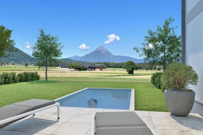Hier spielt die Aussicht die Hauptrolle!4-Zimmer Gartenwohnung in Anif mit Blick auf den Untersberg