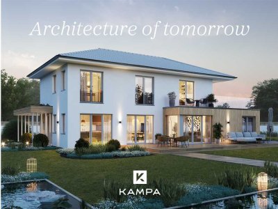 KAMPA Architekten-Haus mit Büro & separatem Eingang – ideal für Selbstständige