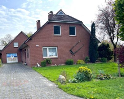 Einfamilienhaus mit Einliegerwohnung und separatem Baugrundstück in ruhiger Lage von Wiesmoor