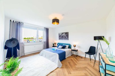 Frisch renovierte 4-Zimmer-Wohnung mit gehobener Innenausstattung mit Balkon in Erlangen