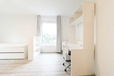 Zentral und möbliert wohnen - Lichtdurchflutete Komfortwohnung auf 25 m²