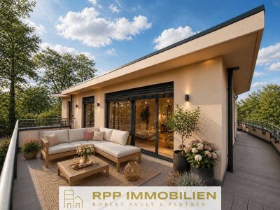 Wohnen mit Panorama: Penthouse im Erstbezug in begehrter Waldrand-Lage