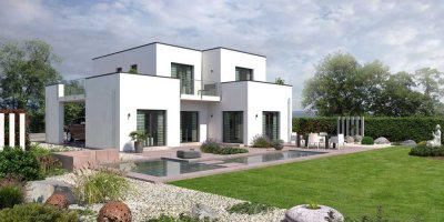 � Modern wohnen, einzigartig leben: � Bauhaus (fast 250 m²) für Familien mit Stil