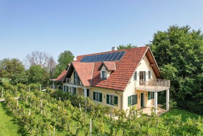 Leben im Einklang – Einfamilienhaus mit Weingarten &amp; Panoramablick